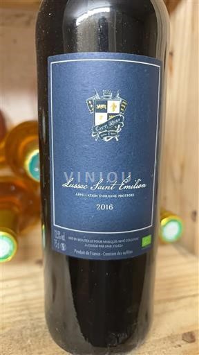 Bordeaux Lussac-saint-émilion Lussac Saint-Émilion 2016