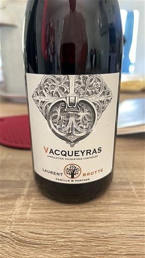 Údolí Rhôny Vacqueyras Laurent Brotte 2023