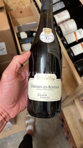 Rhône Valley Grignan-les-Adhémar Domaine Montine Gourmandise 2021