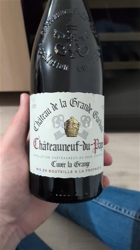 Vallée du Rhône Châteauneuf-du-pape Château La Grande Gardiole La Grange 2023