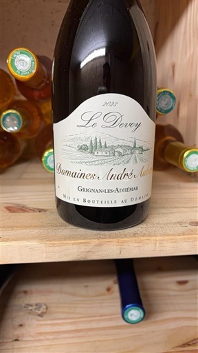 Rhône Valley Grignan-les-Adhémar Domaine S André Aubert Le Devoy 2020