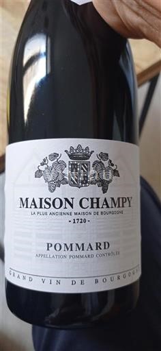 Bourgogne Pommard Maison Champy 2015