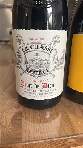 Rhône-dalen Côtes-du-Rhône-Villages La Châsse Réserve Plan de Dieu 2024