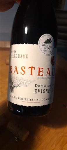 Rhônedalen Rasteau Domaine Evigneau Belle Dame 2022