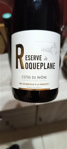 Rona dolina Côtes-du-Rhône Roqueplane Réserve de Roqueplane Neleten.