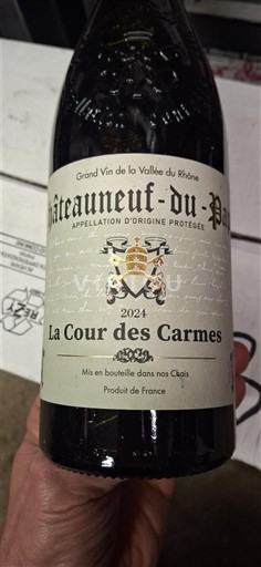 Rhônetal Châteauneuf-du-Pape La Cour des Carmes 2021