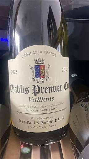 Bourgogne Chablis Premier Cru Jean-Paul & Benoît Droin Vaillons 2023