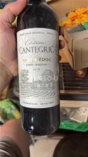 Bordeaux Haut-Médoc Château Cantegric Tradition 2018