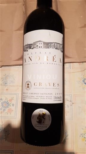 Bordeaux Graves Château Andréa 2019