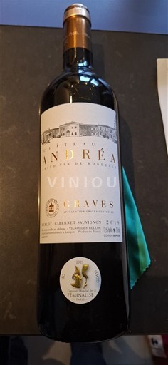 Bordeaux Graves Château Andréa 2019