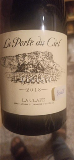 Languedoc La Clape La Porte du Ciel 2018