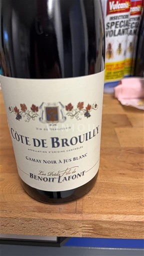 Beaujolais Côte-de-brouilly Benoît Lafont 2023