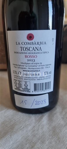 Toscana La Combarbia 2023