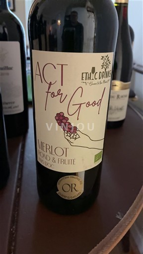 Languedoc ja Roussillon Pays d'Oc Ethic Drinks Act for Good 2022