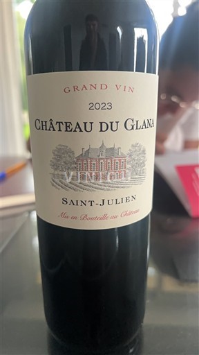 Bordeaux Saint-Julien Château Glana Grand Vin 2023