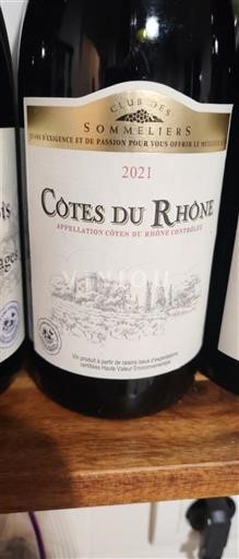 Rhône-dalen Côtes-du-Rhône Club des Sommeliers 2021