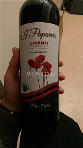 Tuscan Wines Chianti Villa Silvia I Papaveri 2018