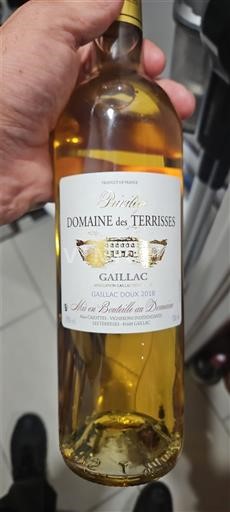 Sydväst Gaillac Domaine Des Terrisses 2018