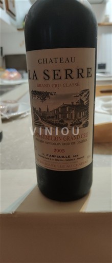 Vin Rouge sec Château La Serre 2005 France Bordeaux Saint-Émilion Grand Cru AOC