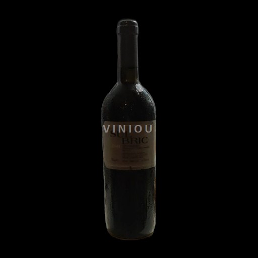 Vin Rouge sec Sul Bric 2001 Italie Piémont Monferrato DOC