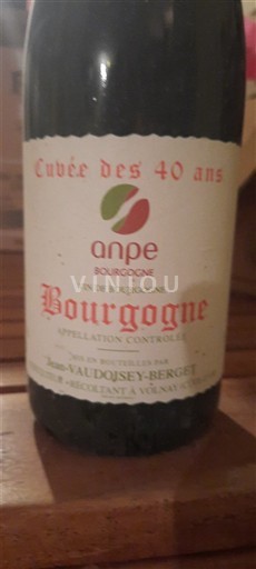 Bourgondië Bourgogne Vaudey-Serge des 40 ans 2003