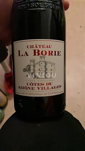 Rhône Valley Côtes du Rhône Villages Château La Borie Vapiere 2022