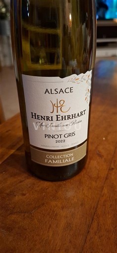 Alsace Henri Ehrhart Collection Familiale 2022