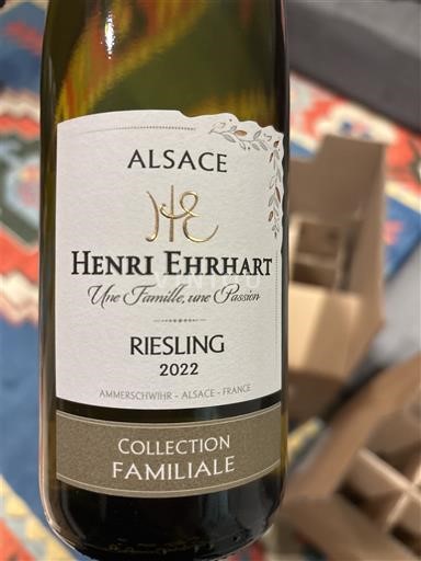 Alsace Henri Ehrhart Collection Familiale 2022