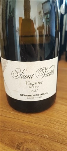 Languedoc och Roussillon Pays d'Oc Gérard Bertrand Saint Victor 2021