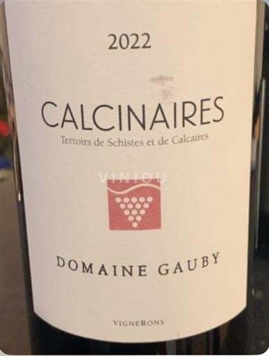 Languedoc a Roussillon Katalánská pobreží Domaine Gauby Calcinaires 2022
