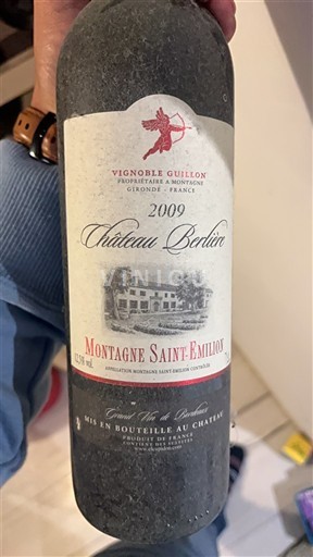 Bordeaux Montagne-saint-émilion Château Berlion 2009