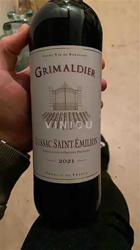 Bordeaux Lussac-saint-émilion Grimaldier 2021