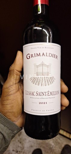 Bordeaux Lussac-Saint-Émilion Grimaldier 2021