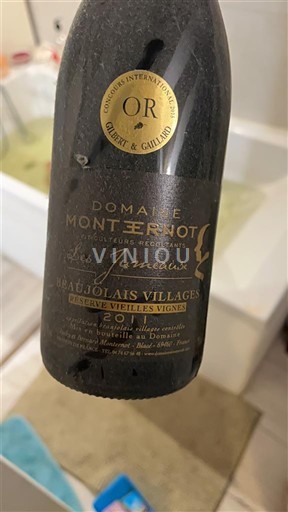 Beaujolais Beaujolais Villages Domaine Montvernot Fumexix Réserve Vieilles Vignes 2014