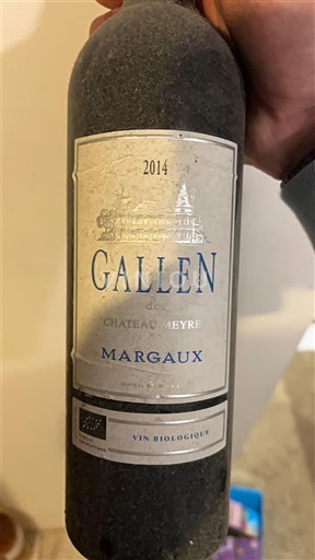Bordeaux Margaux Château Meyre Gallen 2014