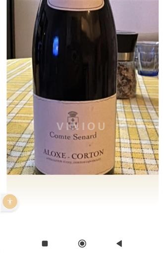 Burgundy Aloxe-Corton Grand Cru Comte Senard 1990