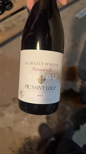 Linguadoca Pic Saint-Loup Le Mazet Irene Intemporelle 2024