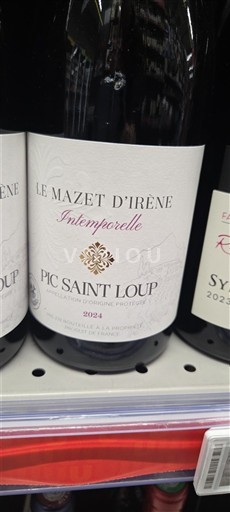 Langvedok Pic-saint-loup Le Mazet Irene Intemporelle 2024