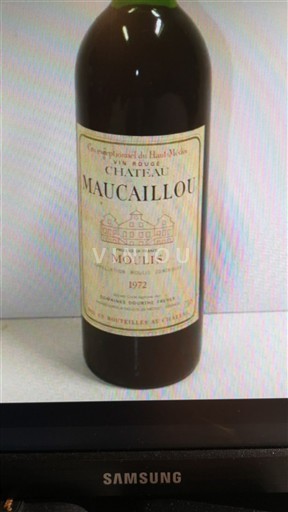 Burdeos No especificado Château Maucaillou 1972