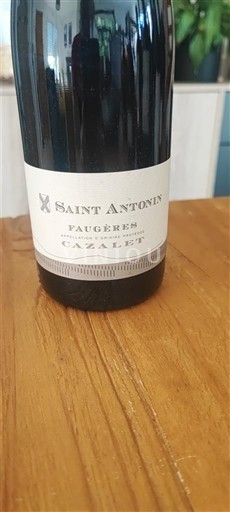 Languedoque Faugères Saint Antoine Cazalet Não Sazonado