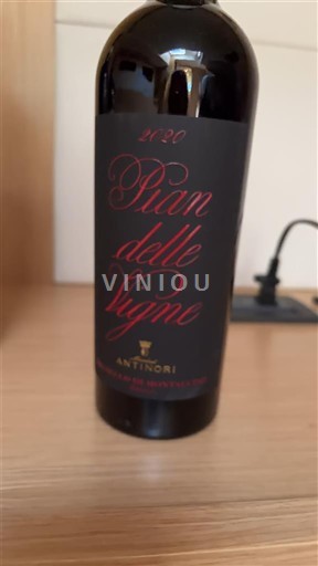 Tuscany Brunello di Montalcino Antinori Pian delle Vigne 2020