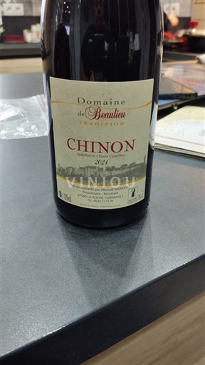 Thung lũng sông Loire Chinon Domaine Beaulieu Tradition 2024
