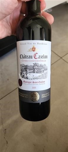 Bordeaux Montagne-Saint-Émilion Château Cazelon Confidentielle 2020