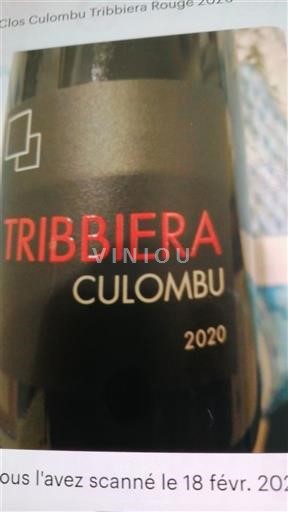 Corsica Clos Culombu Tribbiera 2020