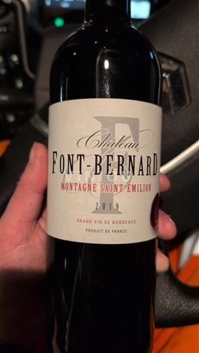 Бордо Монтань-Сент-Емільйон Château Font-Bernard 2019