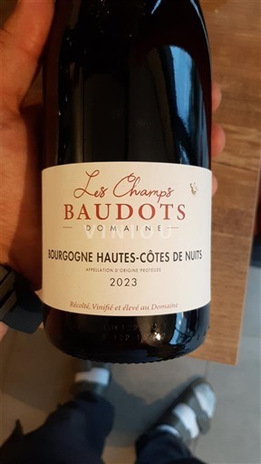 Borgogna Non specificato Domaine Les Champs Baudots 2023