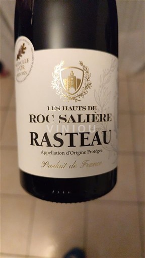 Rhône Valley Rasteau Les Hauts de Roc Saliere Non-Vintage