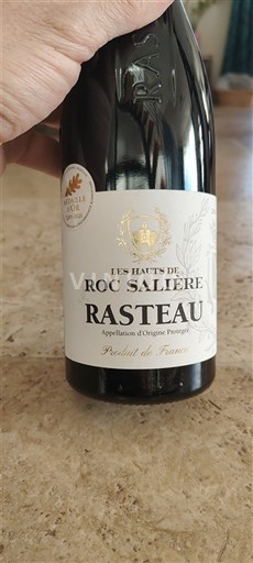 Rhône-dalen Rasteau Les Hauts de Roc Saliere Ikke årgangsbestemt