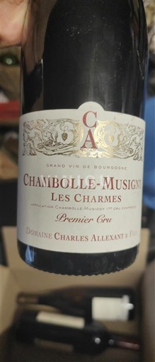 Bourgogne Chambolle-Musigny Premier Cru Domaine Charles Allexant & Fils Les Charmes 2012