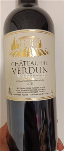 Bordeaux Médoc Château Verdun 2021